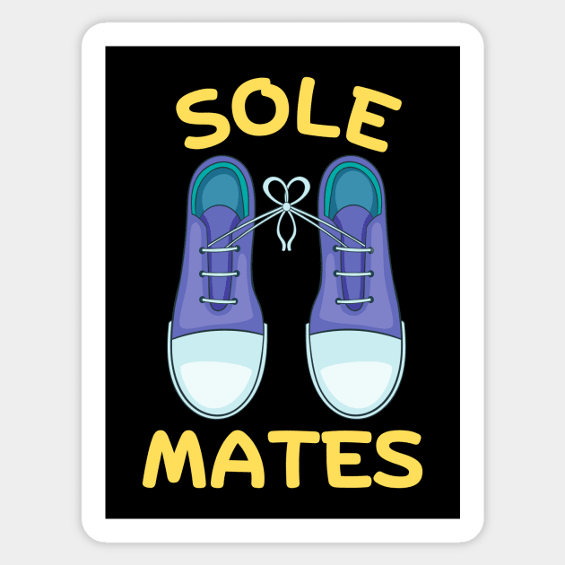 Sole Mates | Soul Mates Shoe Pun Sticker by Allthingspunny